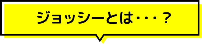 ジョッシーとは・・・？